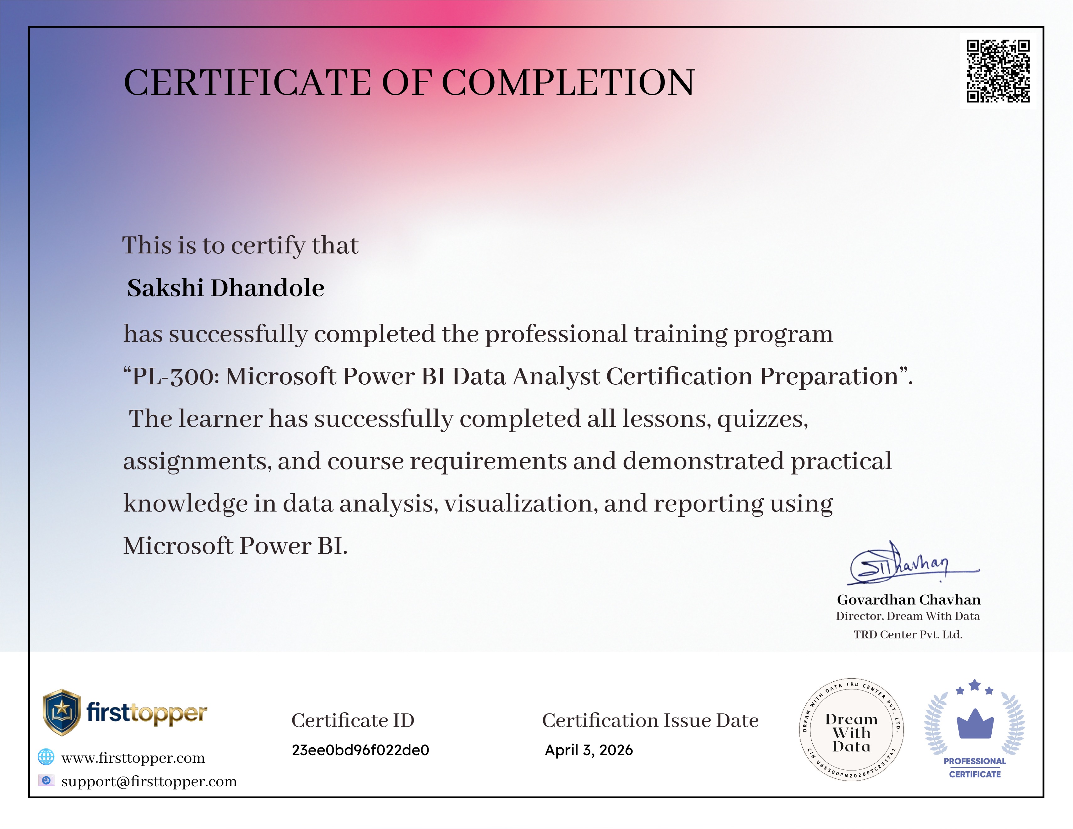 Microsoft Power BI - PL-300